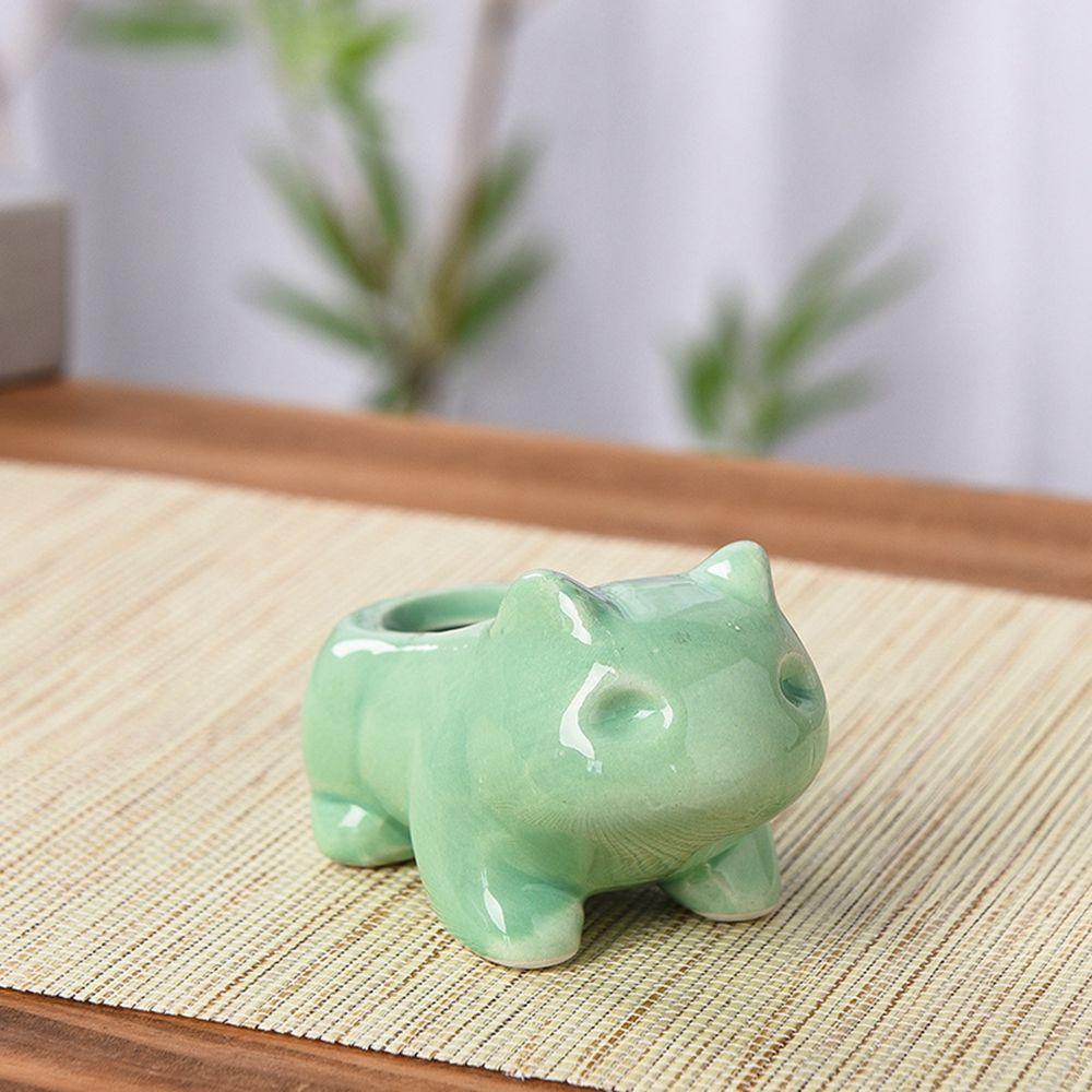 【 ELEGANT 】 Pot Bunga Lucu Berkebun Dengan Lubang Vas Pot Sukulen Planter Balkon Dekorasi Home Decor