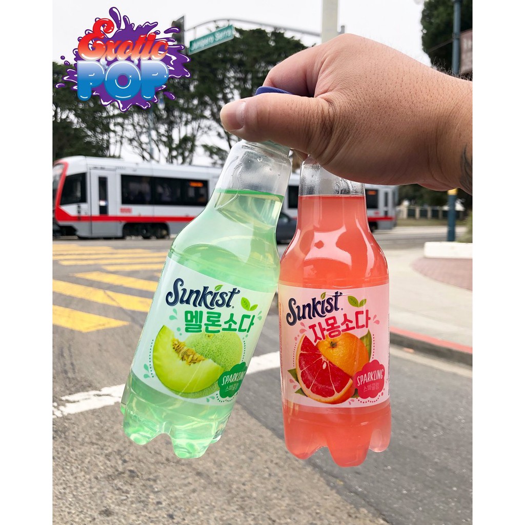 Jual Korea Haitai Beverage Sunkist Sparkling Grapefruit Soda / Melon