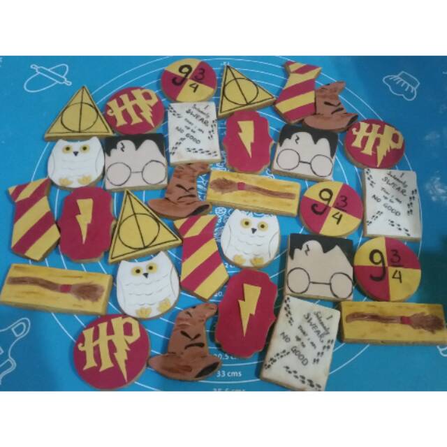 

Cookies hias custom tema harry potter