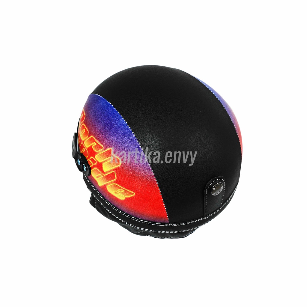 Helm Anak Balita Retro Seri Klasik BornToRide