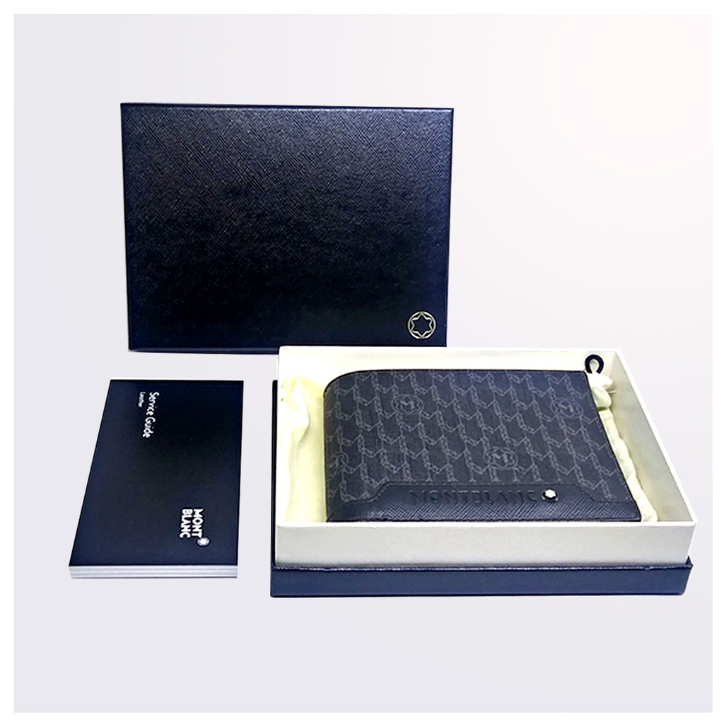Montblanc LT Wallet Sign 11cc View 107830 Original