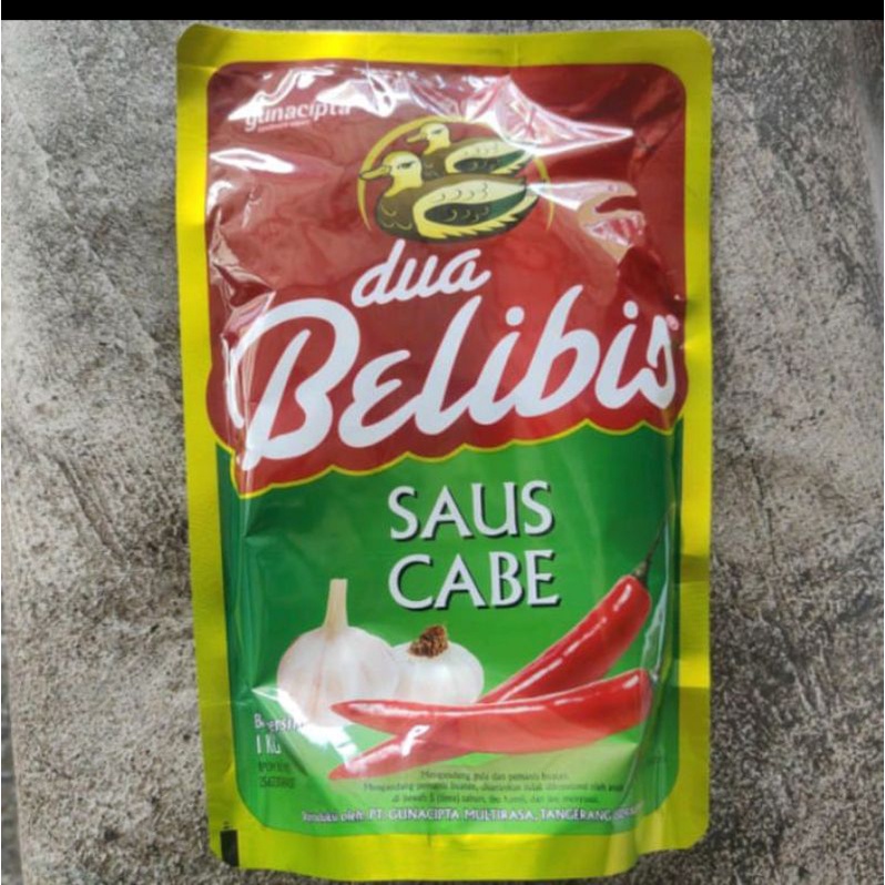 DUA BELIBIS SAUS CABE 1Kg