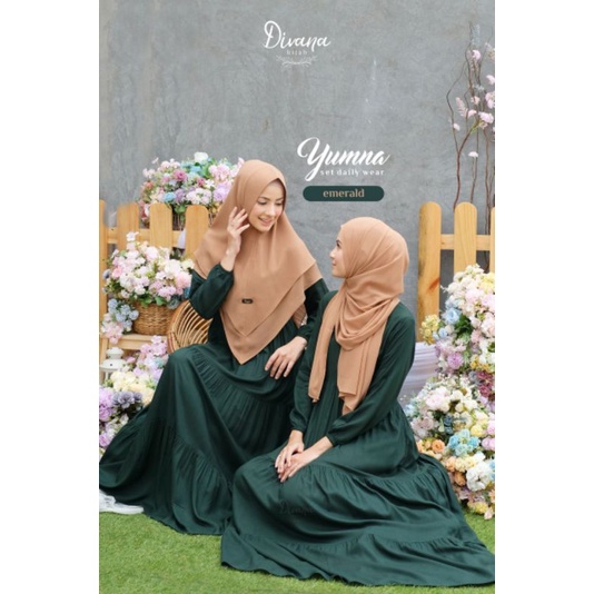 GAMIS YUMNA ORI DIVANA HIJAB // GAMIS DAILY BY DIVANA // GAMIS SIMPLE SEDERHANA ORIGINAL