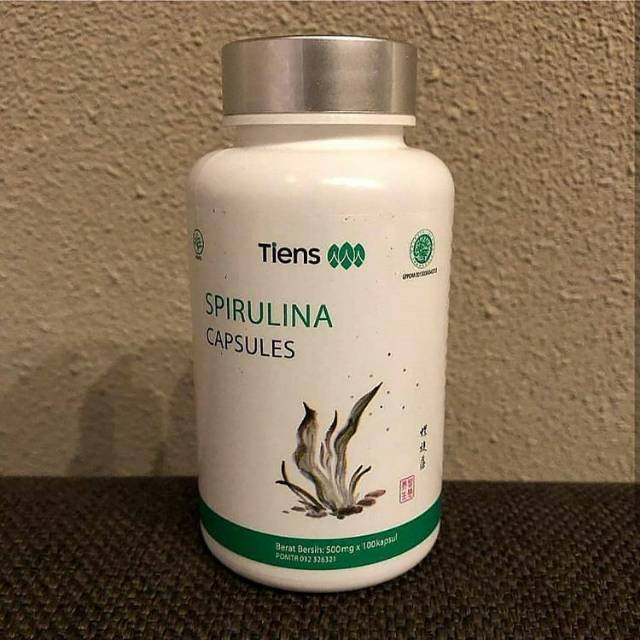 Murah ori Masker Spirulina Tiens 100 kapsul