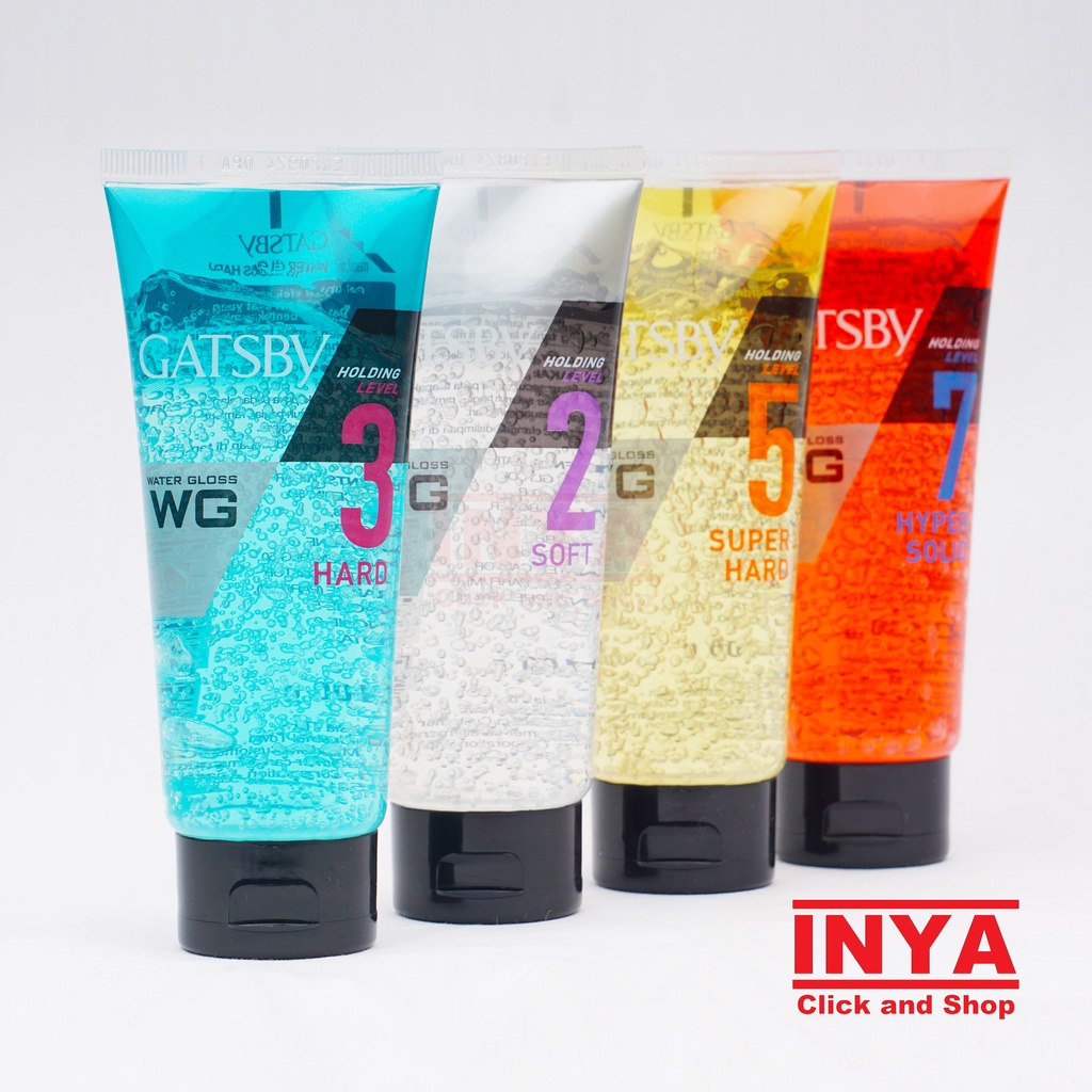 GATSBY WG WATER GLOSS SOFT LEVEL 2 HAIR GEL 100gr