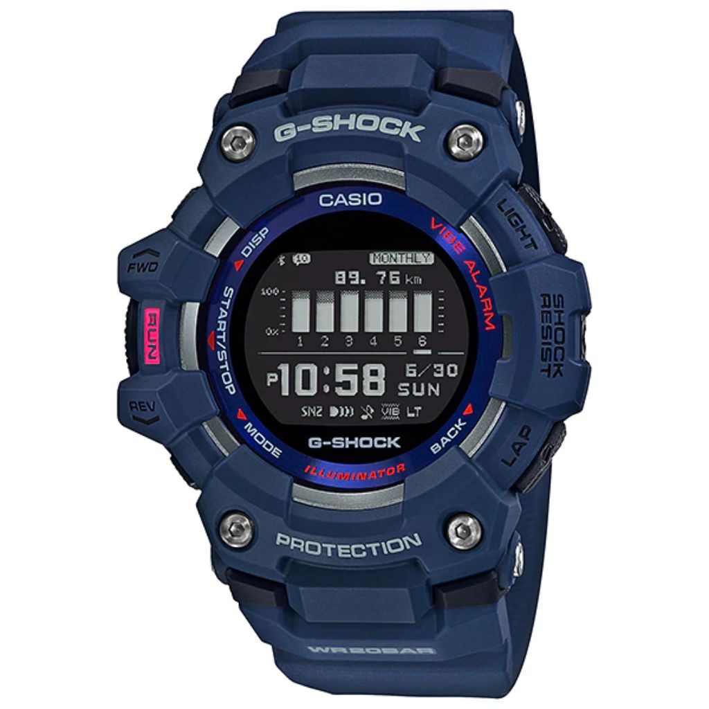 Jam Tangan Pria Tali Karet G-Shock GS GBD-100-2DR