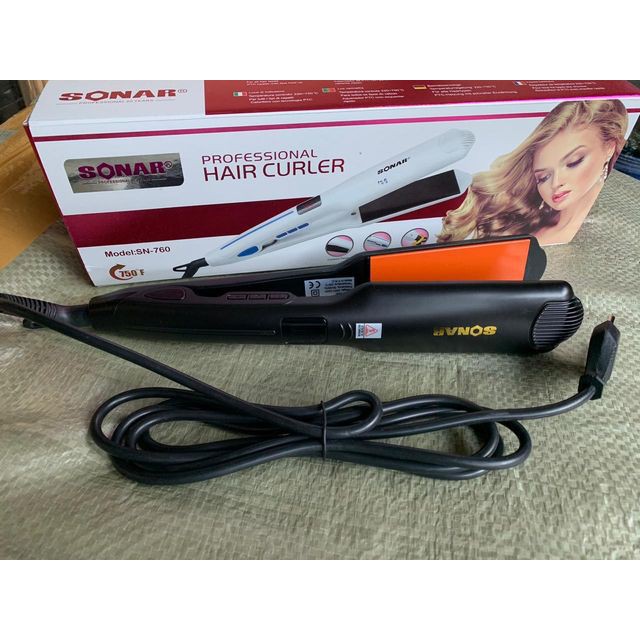 ORIGINAL DIJAMIN Catokan Rambut Sonar 760 / Catokan Rambut Pelurus SN-760 NEW