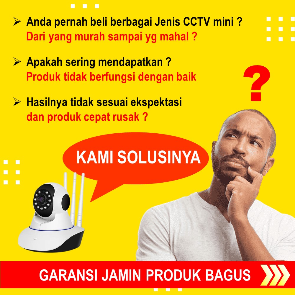 KAMERA CCTV WIFI CAMERA MINI TERSEMBUNYI PENGINTAI KECIL JARAK JAUH SPY SPYCAM IP HIDDEN CAMERA WIRELESS PENGINTIP PENGAWAS FULL HD 1080 JS04