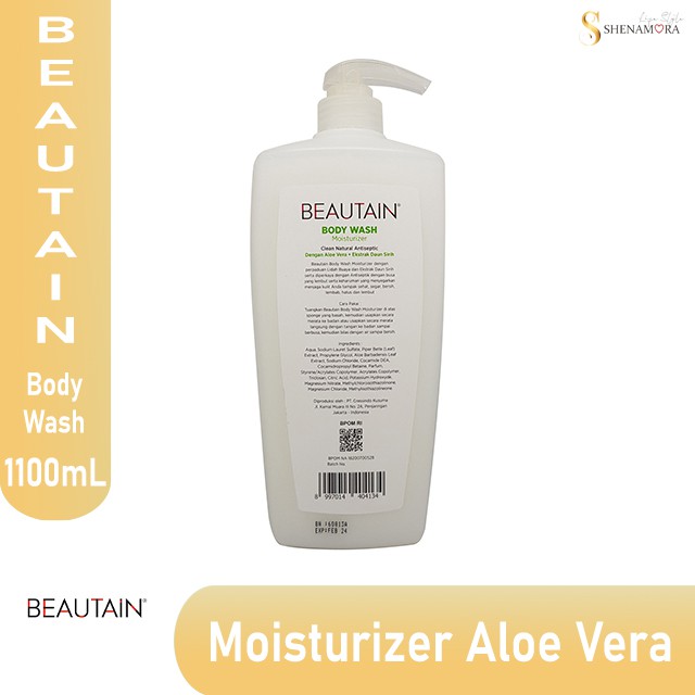 Beautain Body Wash Moisturizer Aloe Vera &amp; Daun Sirih | 1.100 mL