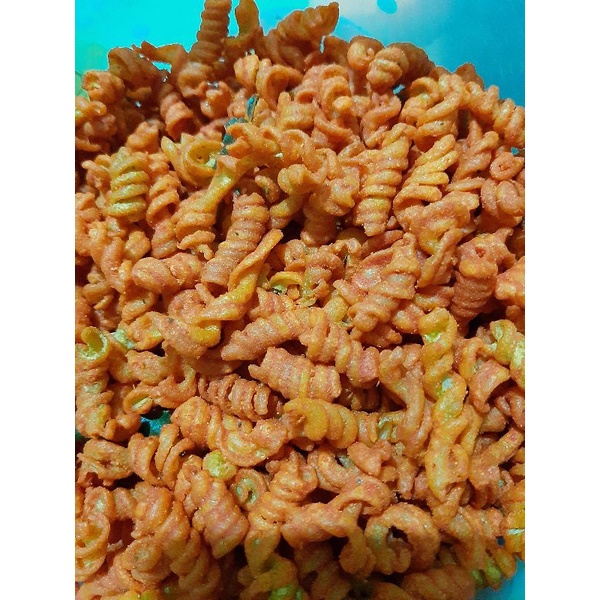 

Makaroni Spiral Pedas Manis 200 gram