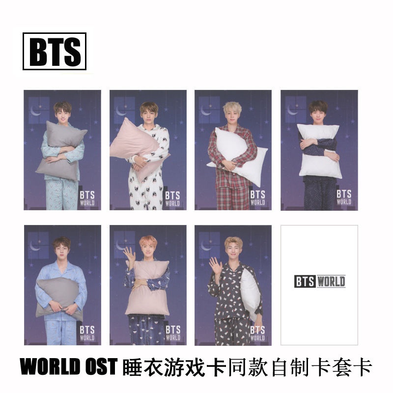 Kartu Foto Dengan Tanda Tangan BTS Album Same Style