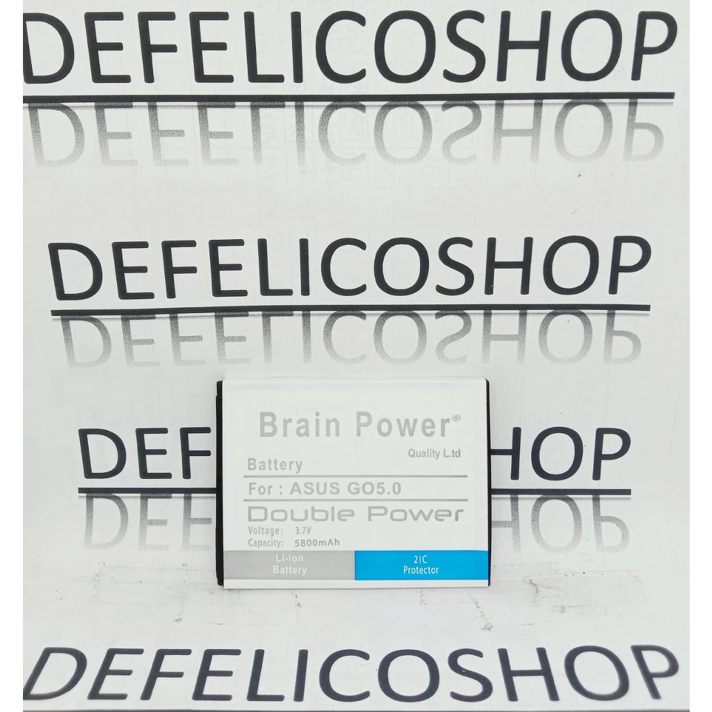 Baterai HP Asus Zenfone 3 GO 5.0 X00AD ZB500KL B11P1602 Original Double Power Batrai HP