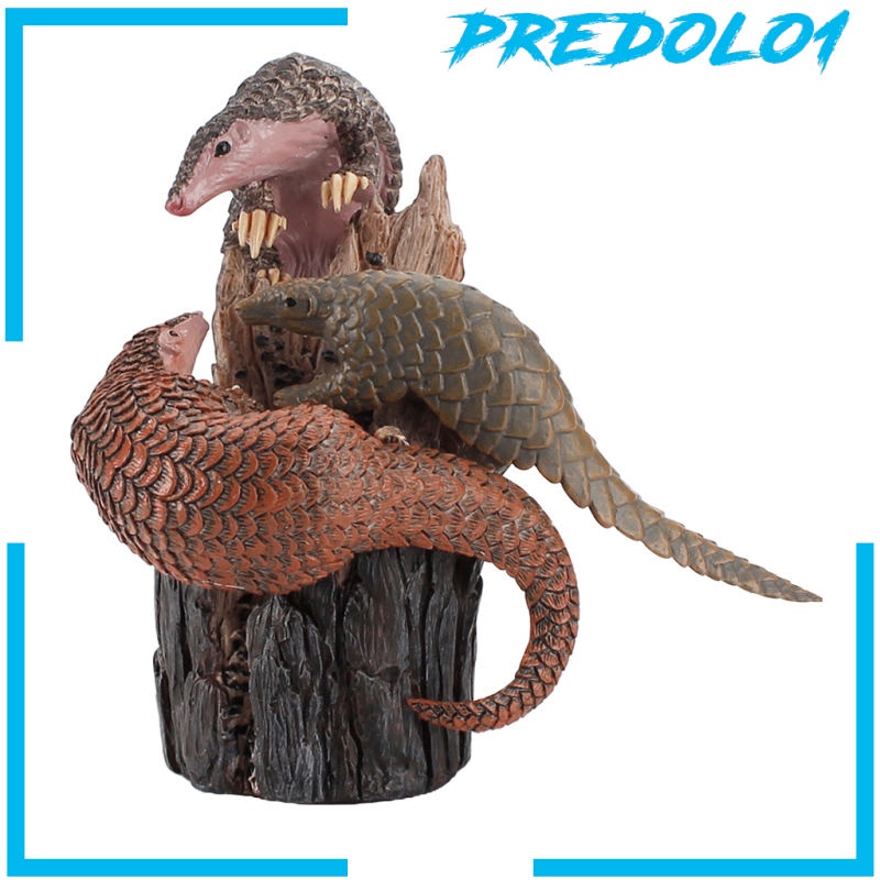 (Predolo1) Mainan Action Figure Pangolin Untuk Hadiah Anak 3 Tahun