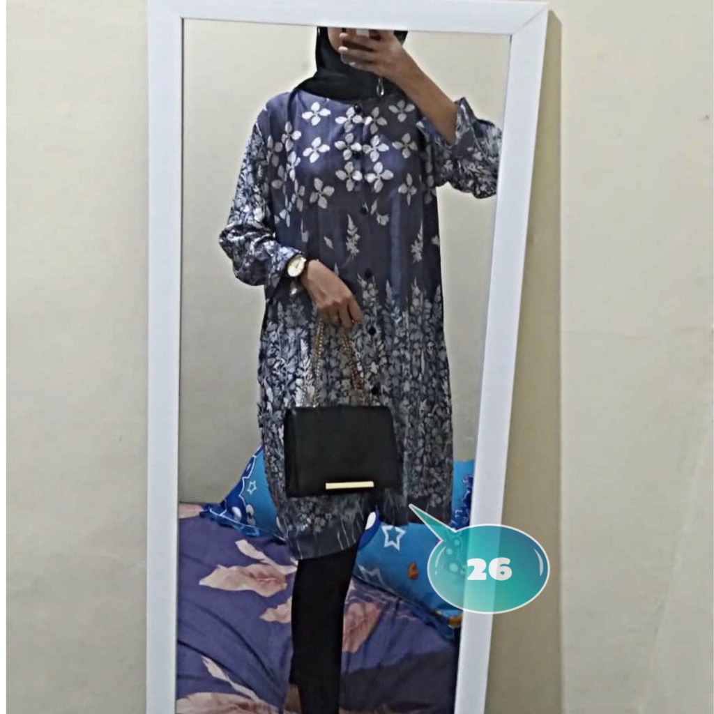 Duo Anam / Tunik Motif Cantik / Tunik Maxmara Lux Original / Tunik Dewasa / Tunik Remaja Terbaru Kek