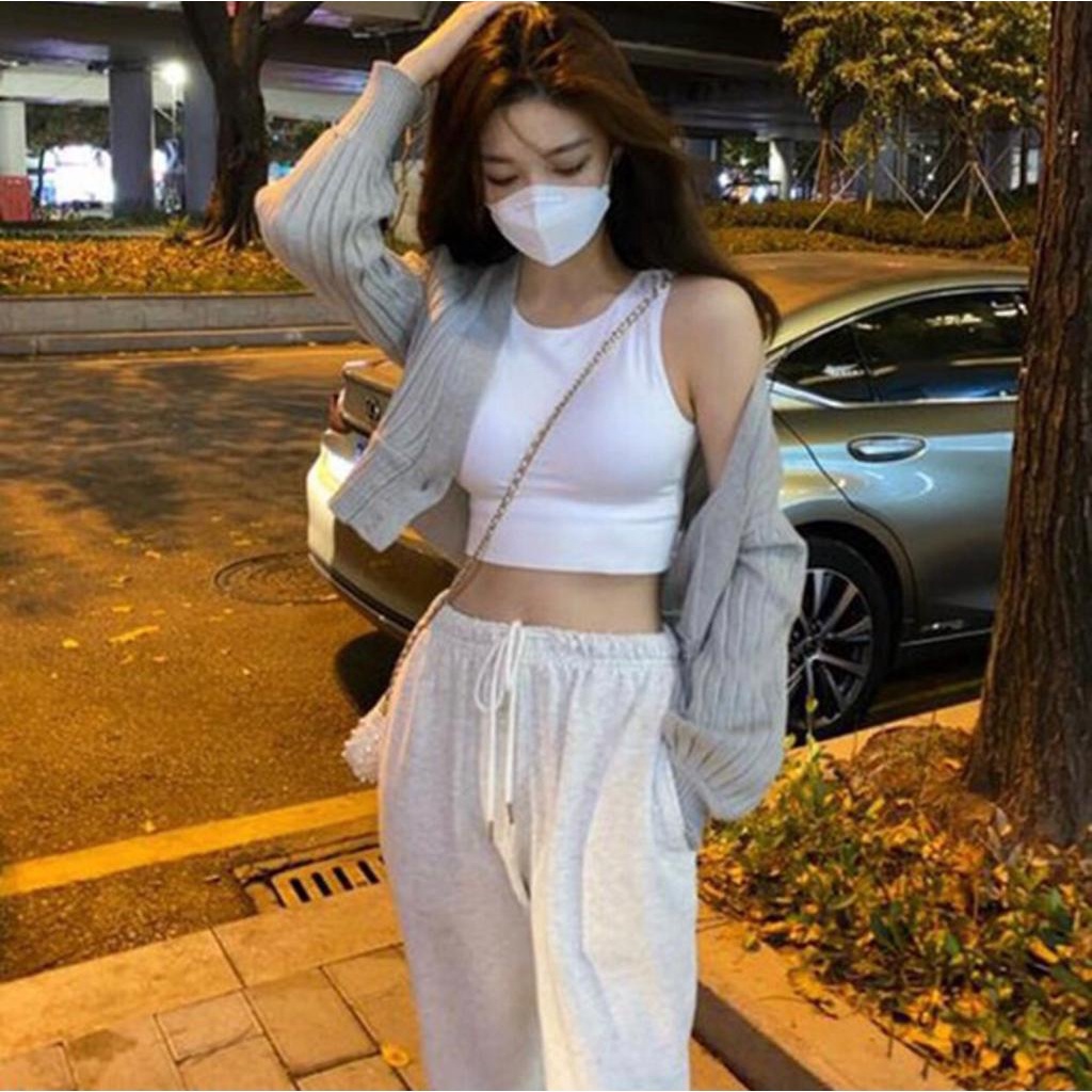 B021 Bra Bh Croptop santai Korean style