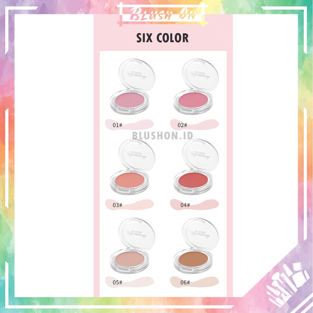 LAMEILA Blush On Matte Pallete Waterproof Anti Air dan Tahan Lama 3040