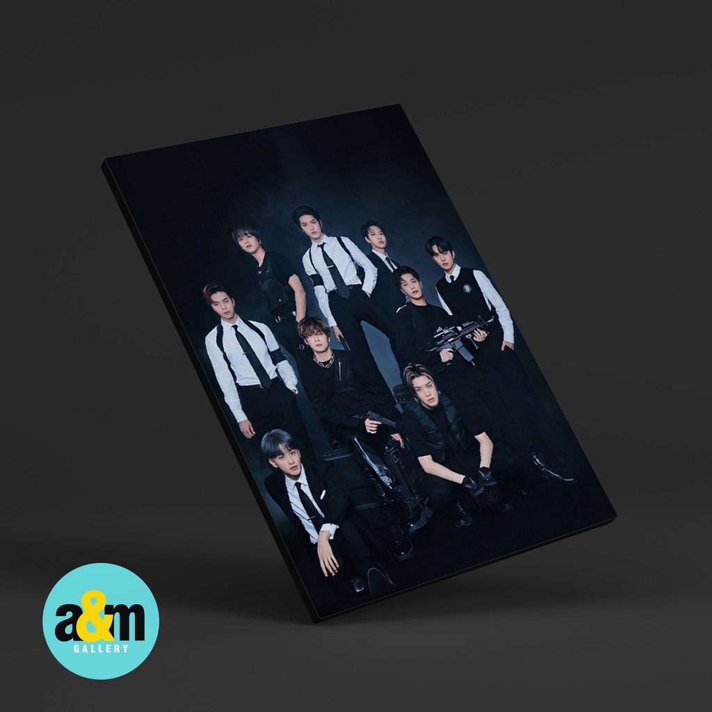 Poster Kayu NCT 127 Hiasan Dinding Dekorasi Kamar I Poster Kayu K-POP Dekorasi Kamar - A&amp;M