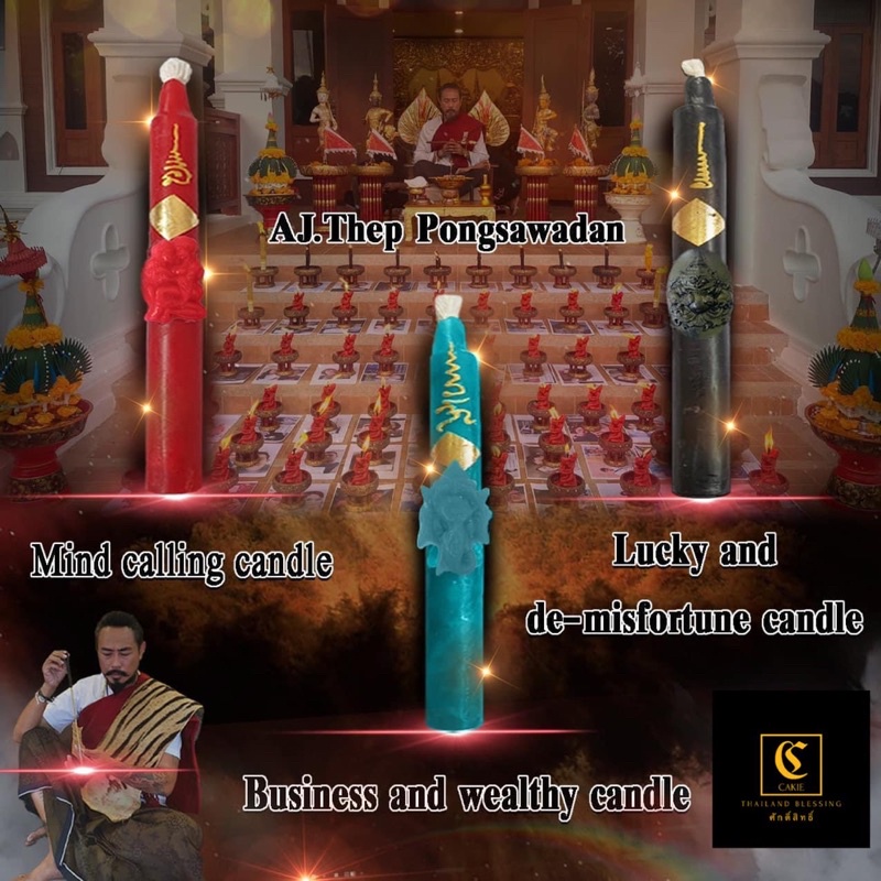 ritual lilin mingguan AJ THEP PONGSAWADAN