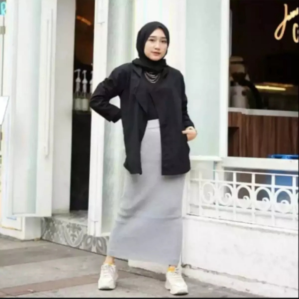 Rok span rajut panjang bahan hornet halus tebal / rok rajut jumbo import / rok rajut panjang jumbo terlaris /ROK IMPORT /rok rajut dewasa / rok rajut span korea / rok rajut span premium dewasa