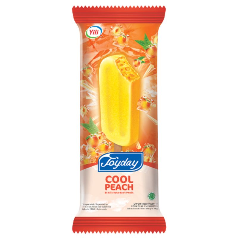 Jual ES KRIM JOYDAY COOL PEACH / BUAH PERSIK | Shopee Indonesia