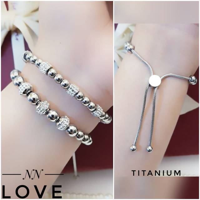 Titanium set perhiasan 1402h