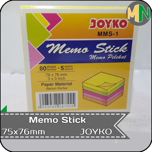 

Memo Pelekat Memo Stick JOYKO MMS-1