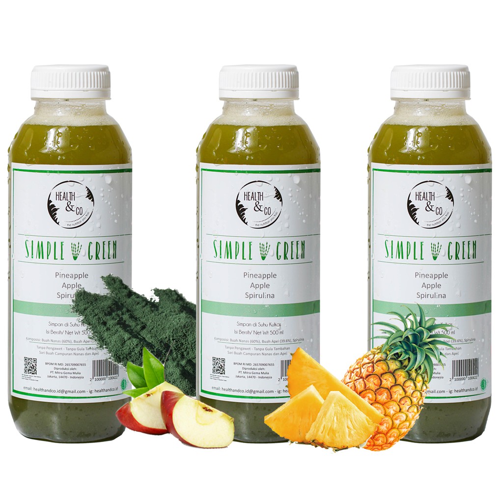 Health Co Immune Booster Simple Green Minuman Sehat 250 Ml Pack Of 3 Shopee Indonesia