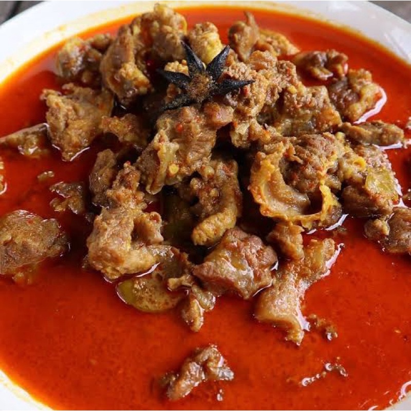 

GULAI DAGING CINCANG PADANG (READY) 4-5 PORSI