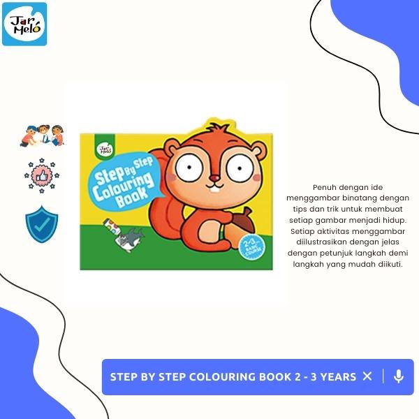 

Step by Step Colouring Book 2 - 3 Years Basic Course
