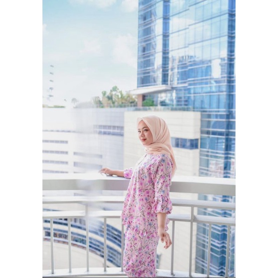 Sunly BALON NEW EDITION baju tidur tangan 3/4 uk 16 18 20 22 24