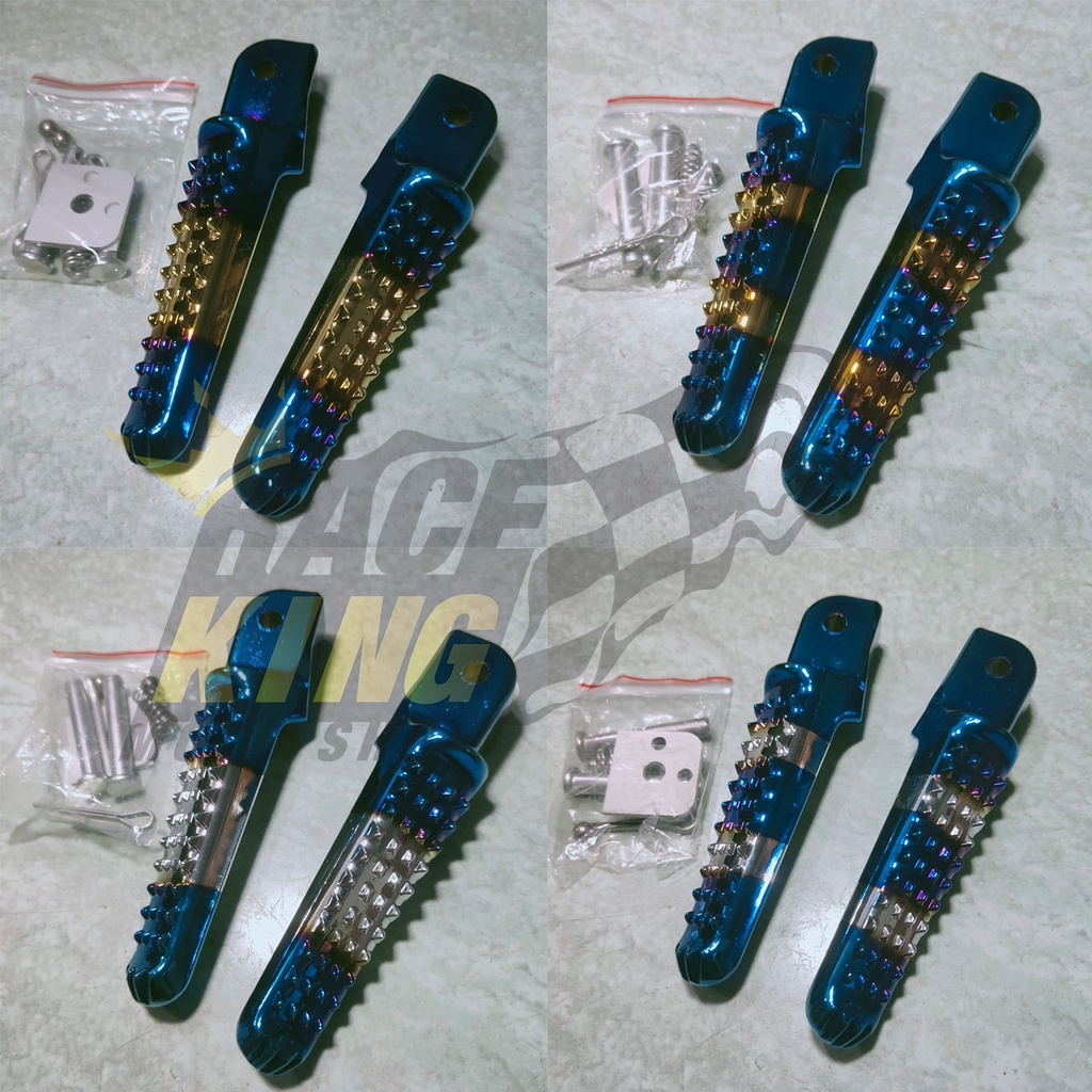 Foot step UNIVERSAL Footstep Variasi Injakan Belakang Twotone HONDA / BEAT / VARIO / SUPRA dll