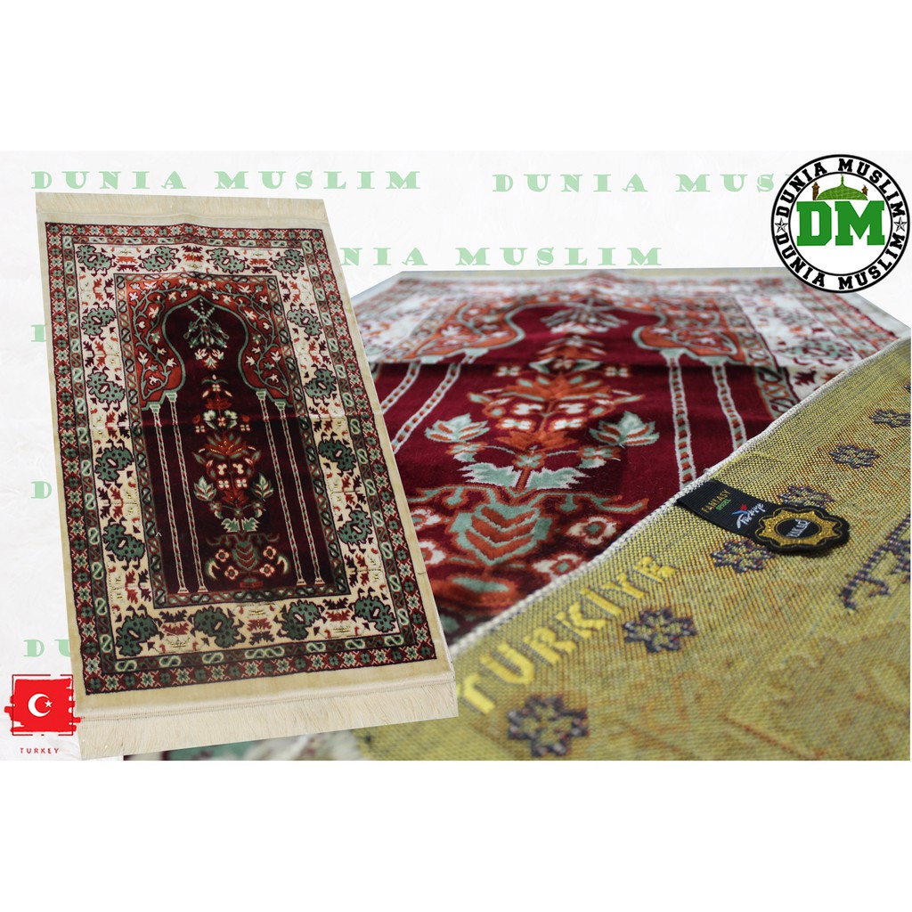 Sajadah Original Produk Yakar Fantasi ukuran 70x110 By Dunia muslim