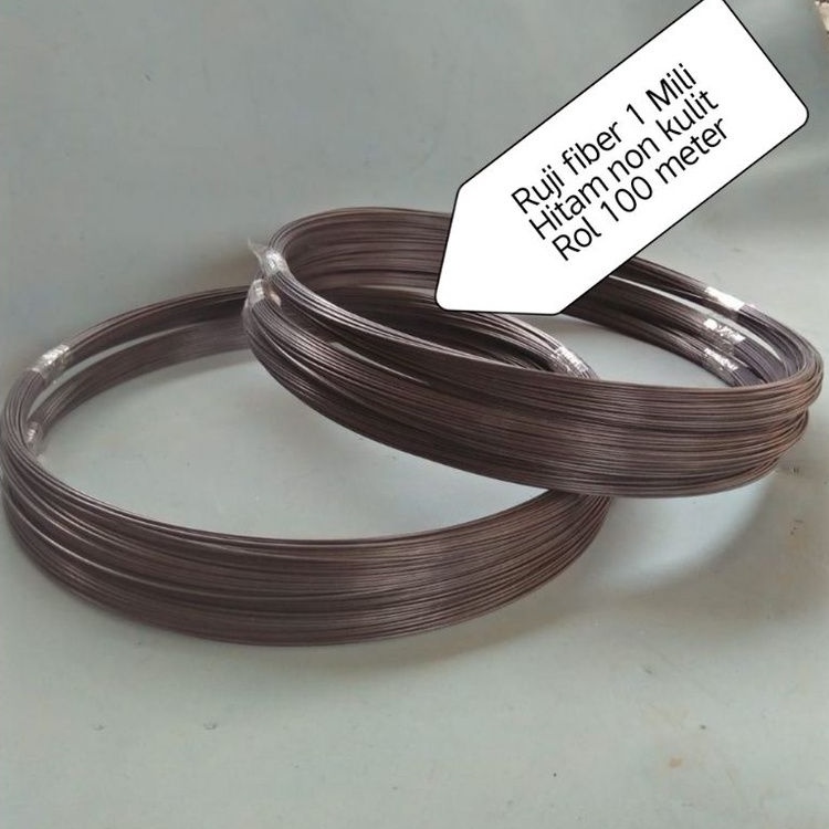 Ruji Jeruji fiber 1 mm rol 100 meter untuk kandang burung pleci dll