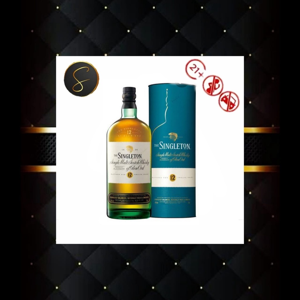 THE SINGLETON AGED 12 YEARS GLEN ORD 750 ML