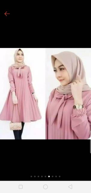 Tunik Plisket Tunik Pita Tunik Hyget Tunik Best Seller