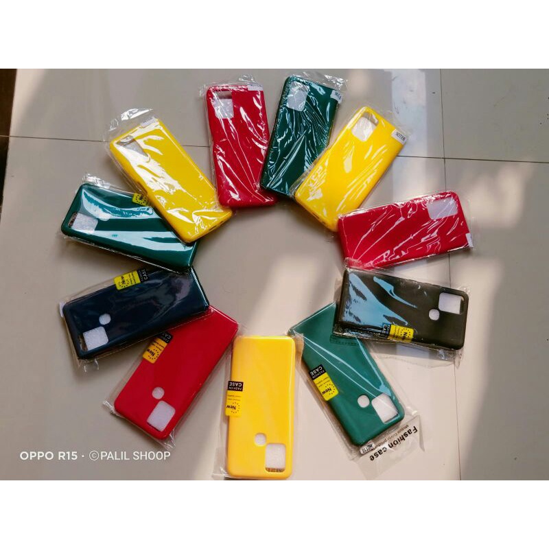 SILIKON INFINIK HOT 10 INFINIK NOTE 8 MOTIF WARNA WARNI