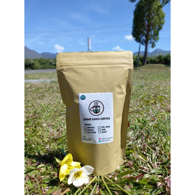 

KOPI GAYO SEMIWASH ARABIKA(PREMIUM)ROASTED BEAN 250g