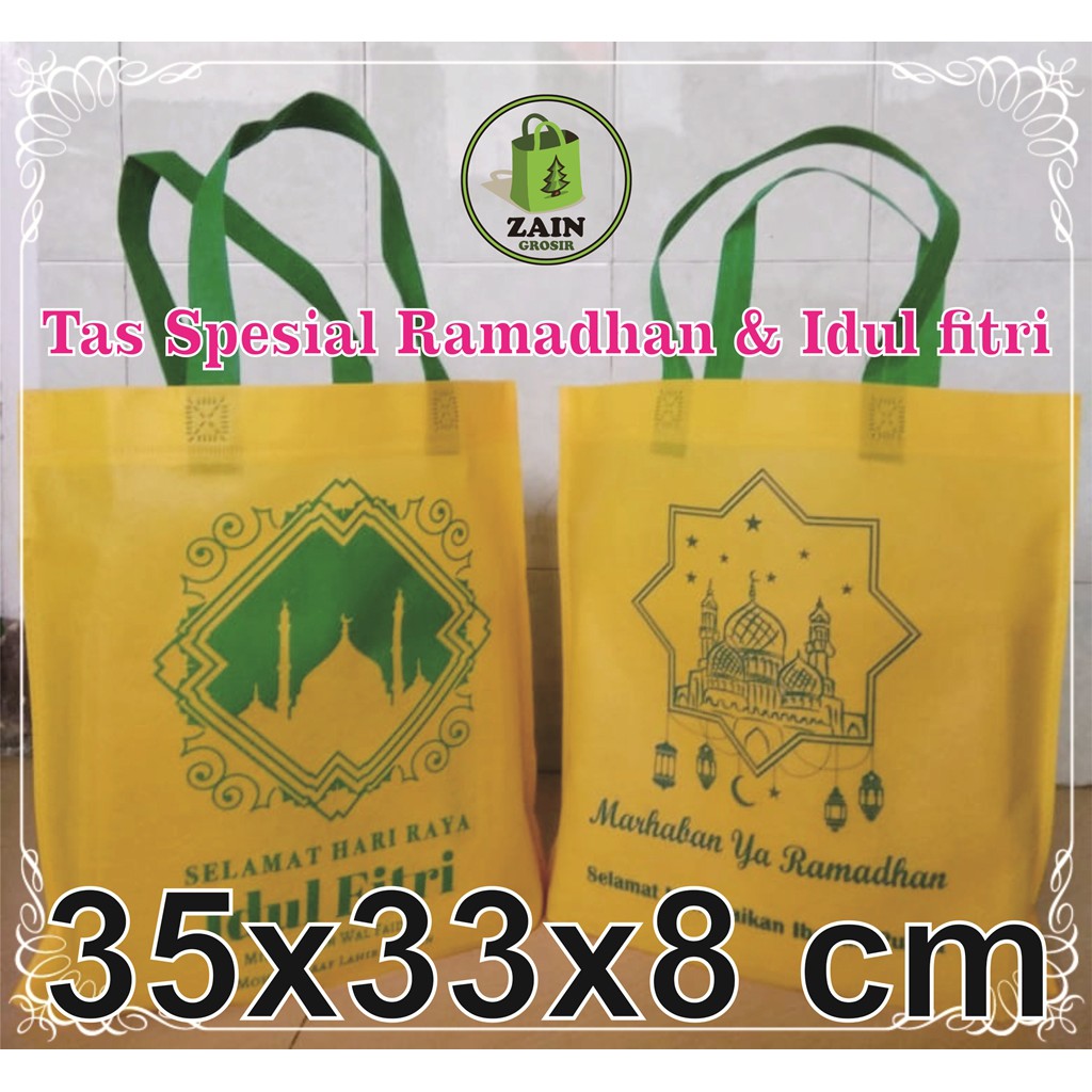 35x33x8 Tas Spesial Ramadhan Idul Fitri Goodie Bag Kantong