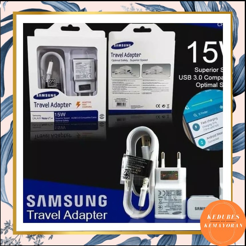 Charger Samsung Fast Charging S6/S7/S8/Note 4