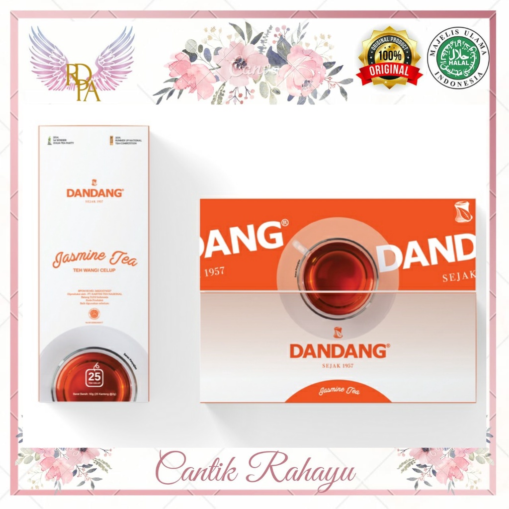 

Teh Cap Dandang Jasmine Tea 25 s. Teh Celup Cap Dandang