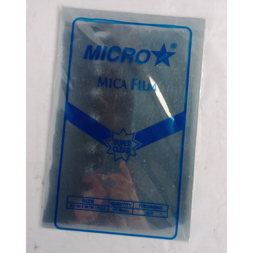 

Plastik Mika Jilid Ukuran Folio