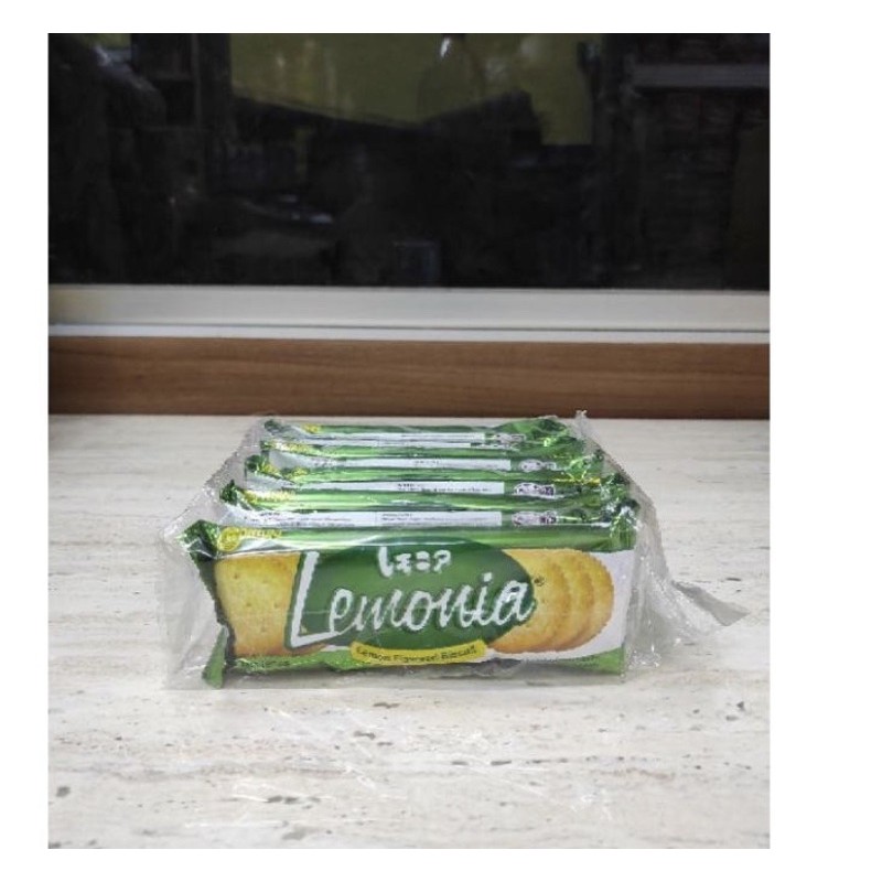 

Biskuit Lemonia Lemon Original Kemasan isi 10 sachet