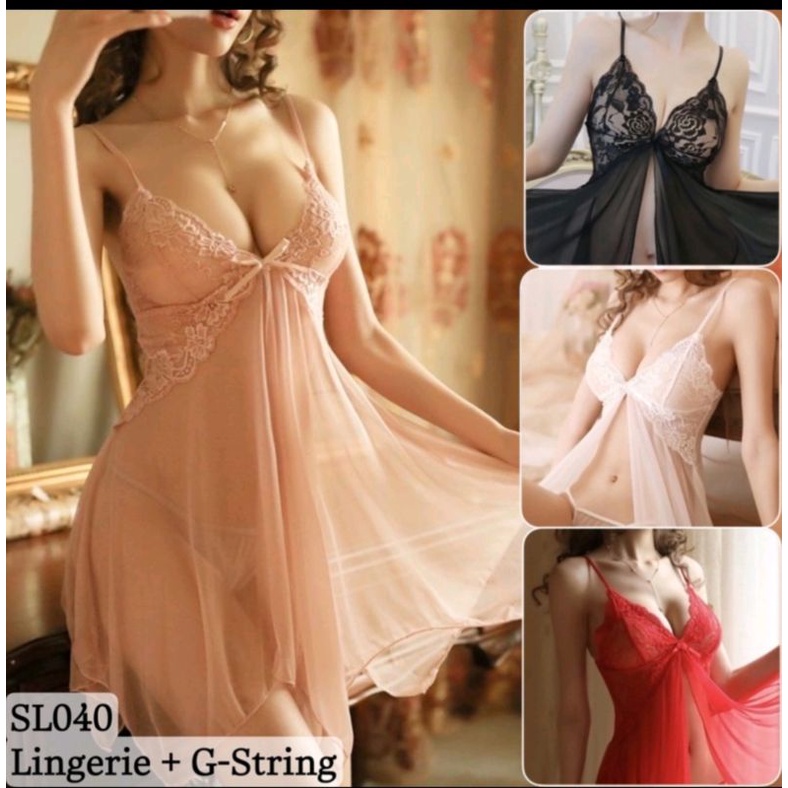 ✅ JESO lingerie dress sexy baju haram hot baju dinas istri manja