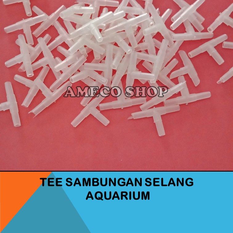 Sambungan Selang Aerator T Tee Selang Aquarium