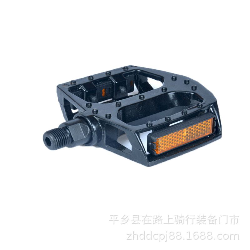 Pedal Sepeda Aluminium Anti-Slip AS BESAR Sepeda Gunung lipat mini PELOR AS 9/16 - JT410 - Black