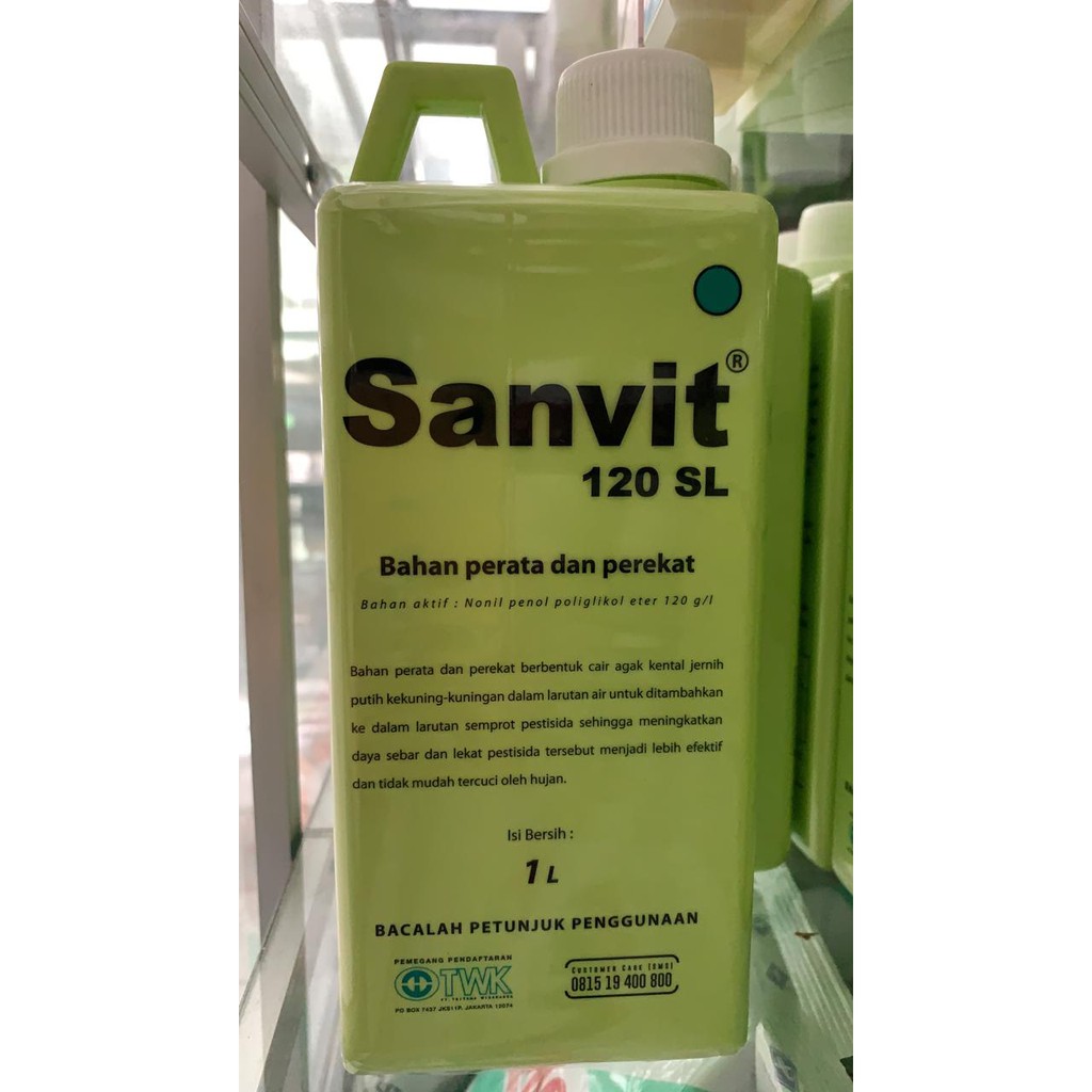 Sanvit 120SL 1 liter Perekat dan Perata EMulsi Untuk Pestisida