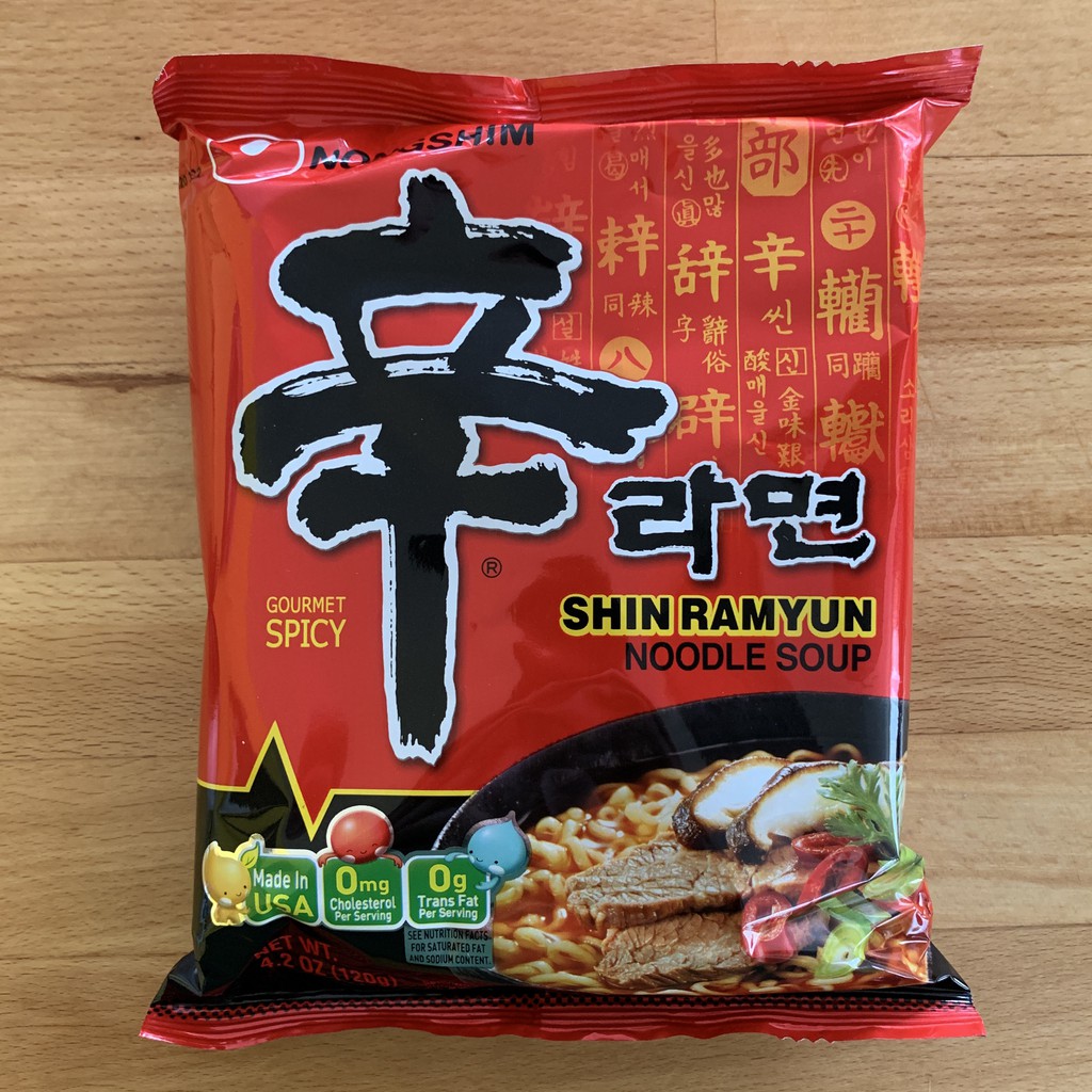 

Nong Shim Shin Ramyun Spicy Mushroom 120Gr