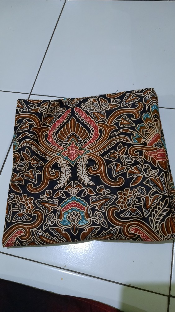 Batik Dolby Dolbi Dobby Doby Tenun Sutra Tulis Katun Atbm Baron Atasan Batik Wanita Sogan Srg308
