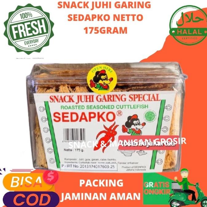 

snack juhi garing sedapko
