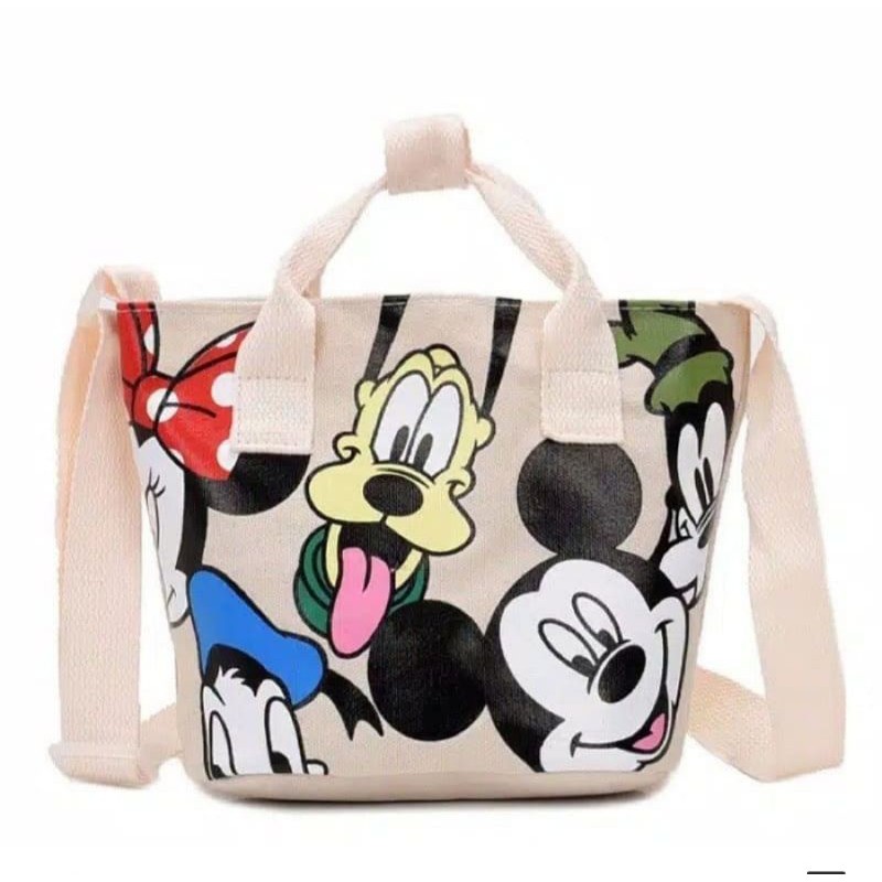 Zara Disney Mini Canvas Bag
